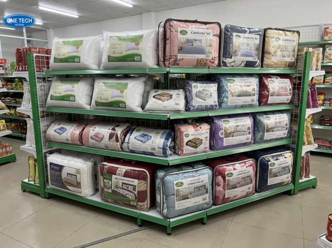 Những lý do nên sử dụng kệ để chăn ga gối đệm Phú Thọ