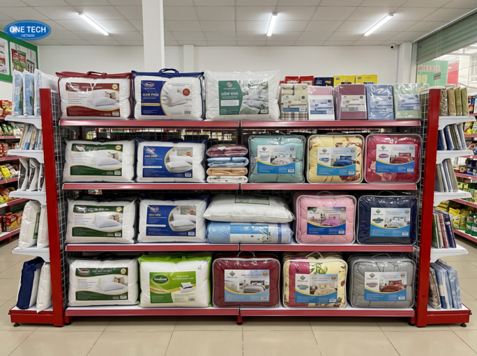 Các loại kệ để chăn ga gối đệm Phú Thọ phổ biến hiện nay